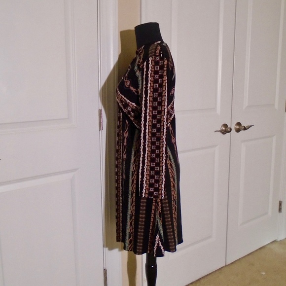 FREE PEOPLE 'Stella' Black Knit Mini Dress XS/S - Picture 7 of 9